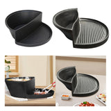 Maxbell Hot Pot with Grill Fast Cooking Cooking Pot Grill Pot for Party Camping Home S