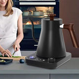 Maxbell Electric Coffee Kettle Electric Pour over Kettle for Cafe Bar Home Tea House black