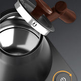 Maxbell Electric Coffee Kettle Electric Pour over Kettle for Cafe Bar Home Tea House black