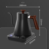 Maxbell Electric Coffee Kettle Electric Pour over Kettle for Cafe Bar Home Tea House black