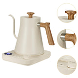 Maxbell Electric Coffee Kettle Electric Pour over Kettle for Cafe Bar Home Tea House white