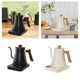 Maxbell Electric Gooseneck Pour over Kettle Tea Kettle for Tea House Cafe Bar Office black