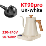 Maxbell Electric Gooseneck Pour over Kettle Tea Kettle for Tea House Cafe Bar Office white