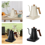 Maxbell Gooseneck Electric Kettle Gooseneck Coffee Kettle for Outdoor Camping Picnic black