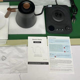 Maxbell Gooseneck Electric Kettle Gooseneck Coffee Kettle for Outdoor Camping Picnic black