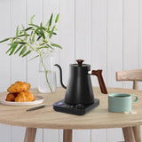 Maxbell Gooseneck Electric Kettle Gooseneck Coffee Kettle for Outdoor Camping Picnic black