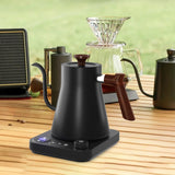 Maxbell Gooseneck Electric Kettle Gooseneck Coffee Kettle for Outdoor Camping Picnic black