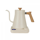 Maxbell Gooseneck Electric Kettle Gooseneck Coffee Kettle for Outdoor Camping Picnic white