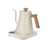 Maxbell Gooseneck Electric Kettle Gooseneck Coffee Kettle for Outdoor Camping Picnic white