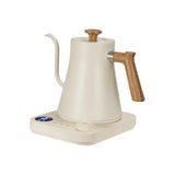 Maxbell Gooseneck Electric Kettle Gooseneck Coffee Kettle for Outdoor Camping Picnic white