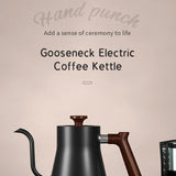 Maxbell Gooseneck Electric Kettle Gooseneck Coffee Kettle for Restaurant Home Office Black