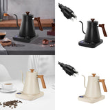 Maxbell Gooseneck Electric Kettle Gooseneck Coffee Kettle for Restaurant Home Office Black