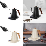 Maxbell Gooseneck Electric Kettle Gooseneck Coffee Kettle for Restaurant Home Office Black