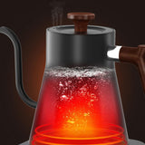 Maxbell Gooseneck Electric Kettle Gooseneck Coffee Kettle for Restaurant Home Office Black