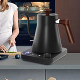 Maxbell Gooseneck Electric Kettle Gooseneck Coffee Kettle for Restaurant Home Office Black