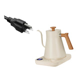 Maxbell Gooseneck Electric Kettle Gooseneck Coffee Kettle for Restaurant Home Office White