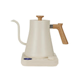Maxbell Gooseneck Electric Kettle Gooseneck Coffee Kettle for Restaurant Home Office White