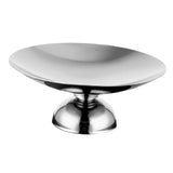 Maxbell Serving Plate Multifunction Dessert Bowl for Centerpiece Countertop Bathroom Silver