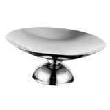 Maxbell Serving Plate Multifunction Dessert Bowl for Centerpiece Countertop Bathroom Silver
