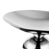 Maxbell Serving Plate Multifunction Dessert Bowl for Centerpiece Countertop Bathroom Silver