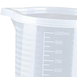 Maxbell Baking Measuring Cup Kitchen Baking Cooking Wide Mouth for Cleaning Utensils 1000 ml