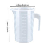 Maxbell Baking Measuring Cup Kitchen Baking Cooking Wide Mouth for Cleaning Utensils 2000 ml