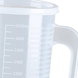 Maxbell Baking Measuring Cup Kitchen Baking Cooking Wide Mouth for Cleaning Utensils 2000 ml