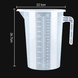 Maxbell Baking Measuring Cup Kitchen Baking Cooking Wide Mouth for Cleaning Utensils 5000 ml
