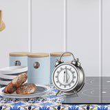 Maxbell Kitchen Timer Stopwatch 0-55 Min Timepiece for Home Reading Teacher Teaching