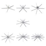 Maxbell Pie Divider Easy to Use with Handles Pie Cutter for Home Restaurant Domestic 5 Slices