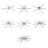 Maxbell Pie Divider Easy to Use with Handles Pie Cutter for Home Restaurant Domestic 5 Slices