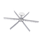 Maxbell Pie Divider Easy to Use with Handles Pie Cutter for Home Restaurant Domestic 6 Slices