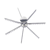Maxbell Pie Divider Easy to Use with Handles Pie Cutter for Home Restaurant Domestic 7 Slices