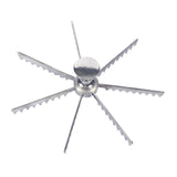 Maxbell Pie Divider Easy to Use with Handles Pie Cutter for Home Restaurant Domestic 7 Slices