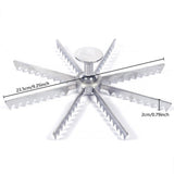 Maxbell Pie Divider Easy to Use with Handles Pie Cutter for Home Restaurant Domestic 8 Slices