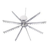 Maxbell Pie Divider Easy to Use with Handles Pie Cutter for Home Restaurant Domestic 9 Slices