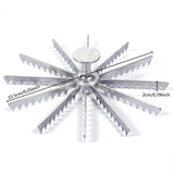 Maxbell Pie Divider Easy to Use with Handles Pie Cutter for Home Restaurant Domestic 12 Slices