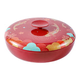 Maxbell Rotate Candy Snacks Tray Divided Serving Tray for Storage Wedding Home Decor