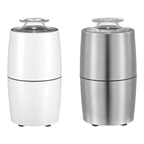 Maxbell Coffee Bean Grinder Multiuse Automatic Electric Grain Grinder for Home Rices White