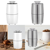 Maxbell Coffee Bean Grinder Multiuse Automatic Electric Grain Grinder for Home Rices White