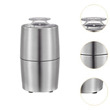 Maxbell Coffee Bean Grinder Multiuse Automatic Electric Grain Grinder for Home Rices Silver