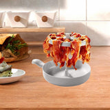 Maxbell Microwave Bacons Cooker Microwave Bacons Cooker Tray for Home Kitchen College