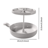 Maxbell Microwave Bacons Cooker Microwave Bacons Cooker Tray for Home Kitchen College