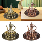 Maxbell Wine Pot Kit European Tea Set for Dining Room Wedding Gift Ornaments Bronze