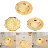 Maxbell Serving Tray Light Luxury Candle Holder Tray for Apartment Themed Party Cafe big point