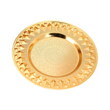 Maxbell Serving Tray Light Luxury Candle Holder Tray for Apartment Themed Party Cafe big point