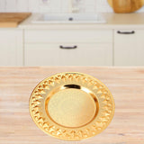 Maxbell Serving Tray Light Luxury Candle Holder Tray for Apartment Themed Party Cafe big point