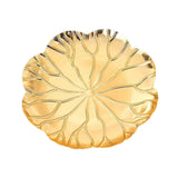 Maxbell Serving Tray Light Luxury Candle Holder Tray for Apartment Themed Party Cafe Lotus