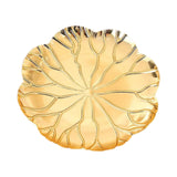 Maxbell Serving Tray Light Luxury Candle Holder Tray for Apartment Themed Party Cafe Lotus