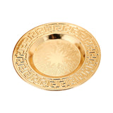 Maxbell Serving Tray Light Luxury Candle Holder Tray for Apartment Themed Party Cafe